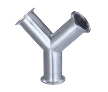 衛(wèi)生級快裝式Y型三通 衛(wèi)生級快裝式Y型三通